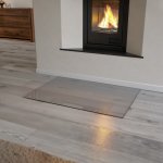 HS Flamingo sklo pod kamna - Obdelník 700x1000 mm / 6 mm