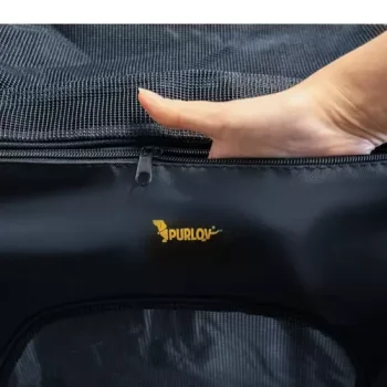 PURLOV 20940 Přepravní taška pro psy/kočky černá
