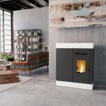 Peletová kamna Bronpi CIRA, 8 kW, slonovina