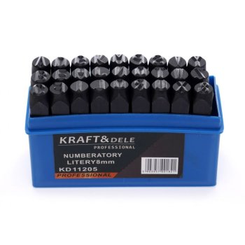 Kraft&Dele KD11205 ruční raznice písmen a značek 8mm