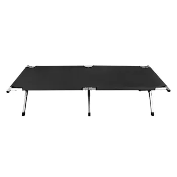 TRIZAND 23190 Polní lůžko 189 × 70 × 43 cm černé