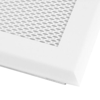 Krbová mřížka 10x20 cm, PREMIUM bílá