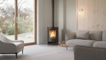 HS FLAMINGO krbová kamna MASTERFLAMME Piccolo I - černá