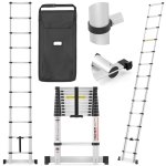 Teleskopický žebřík HIGHER ML-1038P, 1x15, pracovní výška 510 cm