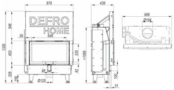Krbová vložka DEFRO HOME IMPULS ME G
