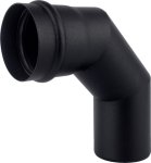 Koleno pro peletová kamna PRODMAX 80 mm, 90°, 1,2 mm