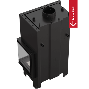 KRATKI Krbová vložkaMBZ PW 13 BS s výměníkem, pravé prosklení