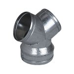 Rozdvojka YR 160/2x125mm, pozink