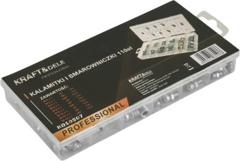 Kraft&Dele KD10507 sada mazacích hlavic 110ks