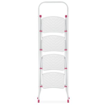 Skládací schůdky do domácnosti HIGHER S-1634, 1x4, pracovní výška 305 cm