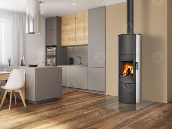 ROMOTOP krbová kamna LUGO N 01 AKUM keramika - bílá lesklá 90002