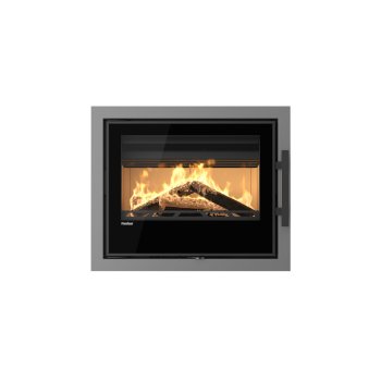 Krycí rámeček krbové vložky FLAMINGO M9, 46 mm, šedý