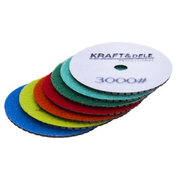 Kraft&Dele KD11294 Sada brusných diamantových kotoučů