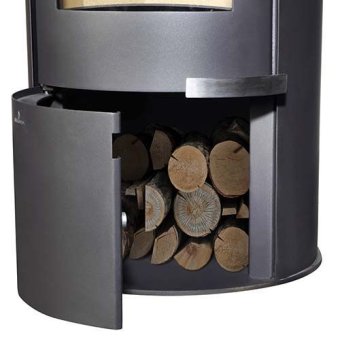 Krbová kamna BRONPI DOVER, 9 kW, černá