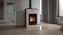 HS FLAMINGO krbová kamna AQUAFLAM VARIO SAPORO 11/7 kW - krémová - elektronická regulace