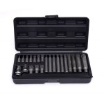 Kraft&Dele KD10539 Sada bitů M4–M18 Spline 22 ks