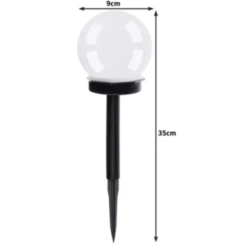 Solární zahradní lampa GARDLOV koule sada 6 ks, 23562