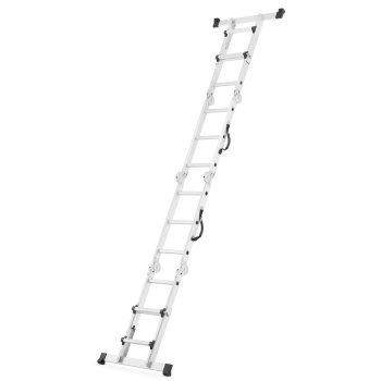 Higher teleskopický kloubový žebřík 4x3 s plošinou ML-103D