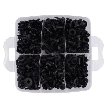 Kraft&Dele KD10612 Sada klipů, spon a stahováku na čalounění 630 ks