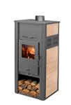 Krbová kamna BLIST ROMA E s výměníkem, 9 kW, krémová