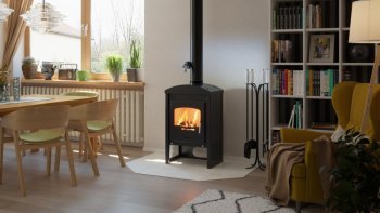 HS FLAMINGO krbová kamna STAVANGER - černá