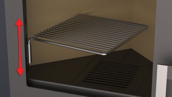 Krbová kamna BRONPI LERMA rohová, 9 kW, černá