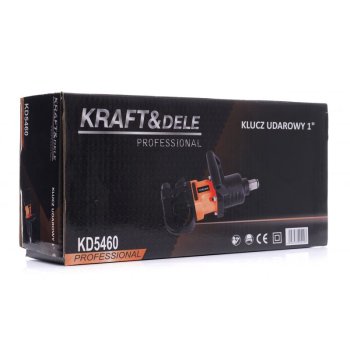 Kraft&Dele KD5460 pneumatický rázový utahovák 4800Nm 1"