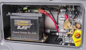 POWERMAT Dieselová elektrocentrála 6,5kW ATS PM-AGR-6500MD