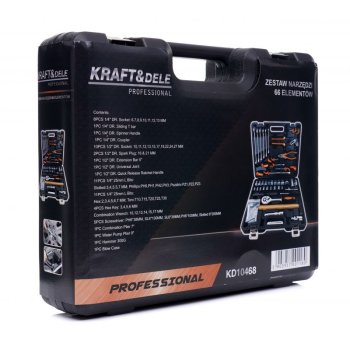 Kraft&Dele KD10468 sada nářadí 66ks