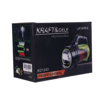 Kraft&Dele KD1243 nabíjecí svítilna s bočními světly