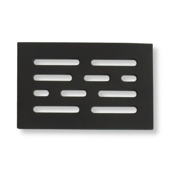 133x210 mm ocelový rošt