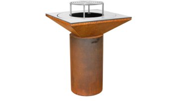 ARTISS Zahradní gril G6 BASIC Corten s deskou z nerezové potravinářské oceli