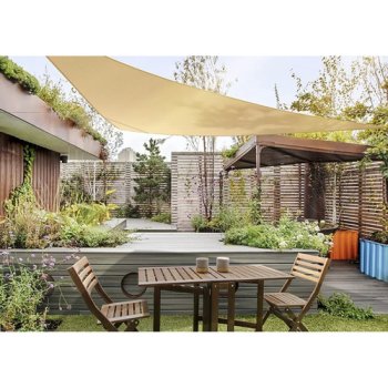 GARDLOV 23146 Stínová plachta 3x3x3 m béžová
