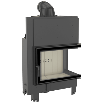 KRATKI krbová vložka MBA 17 BS pravé ohýbané sklo