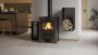 HS FLAMINGO krbová kamna ESPO II - hnědá
