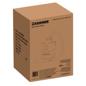 KAMINER 26239 ODK006-15L Vysavač na popel 15L