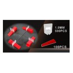 Kraft&Dele KD10775 sada pro vyrovnání dlaždic 600ks 1mm