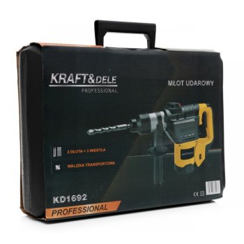 KRAFT&DELE Příklepové vrtací kladivo 2300W KD1692 - II. Jakost