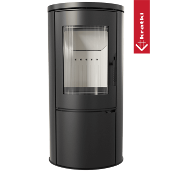 KRATKI krbová kamna KOZA AB - černá