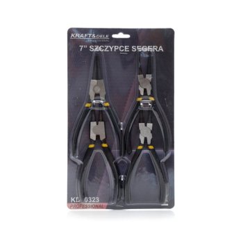 Kraft&Dele KD10323 Kleště seeger 7" 4ks