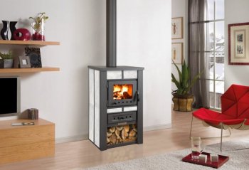 PROTERMO krbová kamna ALPINA CERAMIC - šedá