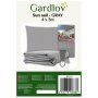 GARDLOV 23143 Stínová plachta 4x3 m šedá