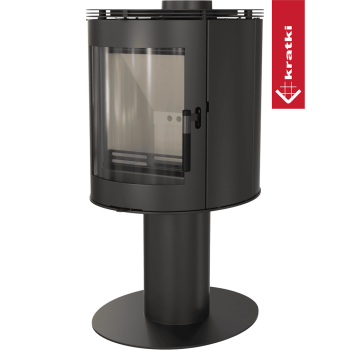 KRATKI krbová kamna KOZA ORBIT - černá