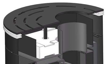 Krbová kamna BRONPI DOVER, 9 kW, černá