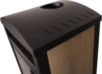 HS FLAMINGO krbová kamna AQUAFLAM VARIO BARMA 11/5 kW - Javor