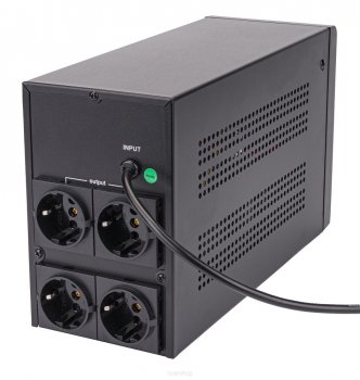 POWERMAT Záložní zdroj pro PC servery s LCD 900W 2x9AH UPS PM-UPS-1500M