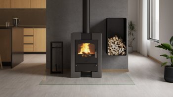 HS FLAMINGO krbová kamna ESPO I - šedá