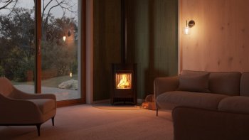 HS FLAMINGO krbová kamna MASTERFLAMME Piccolo I - černá