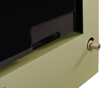 HS FLAMINGO krbová kamna AQUAFLAM VARIO SAPORO 11/5 kW - olivová