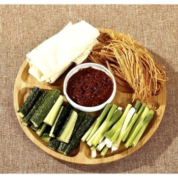 RUHHY 24290 Otočná bambusová deska